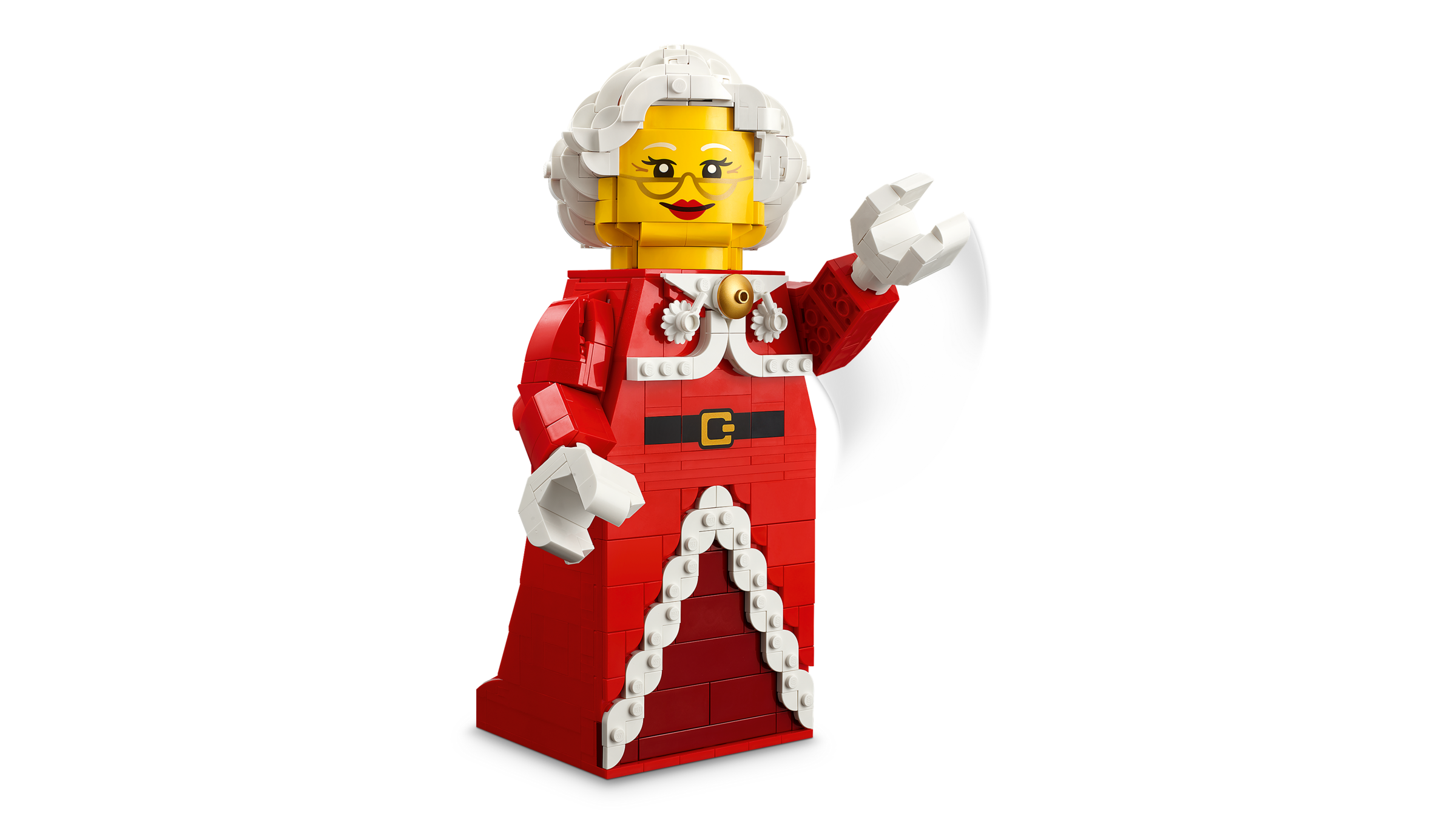 Up-Scaled Mrs. Claus Minifigure — 3