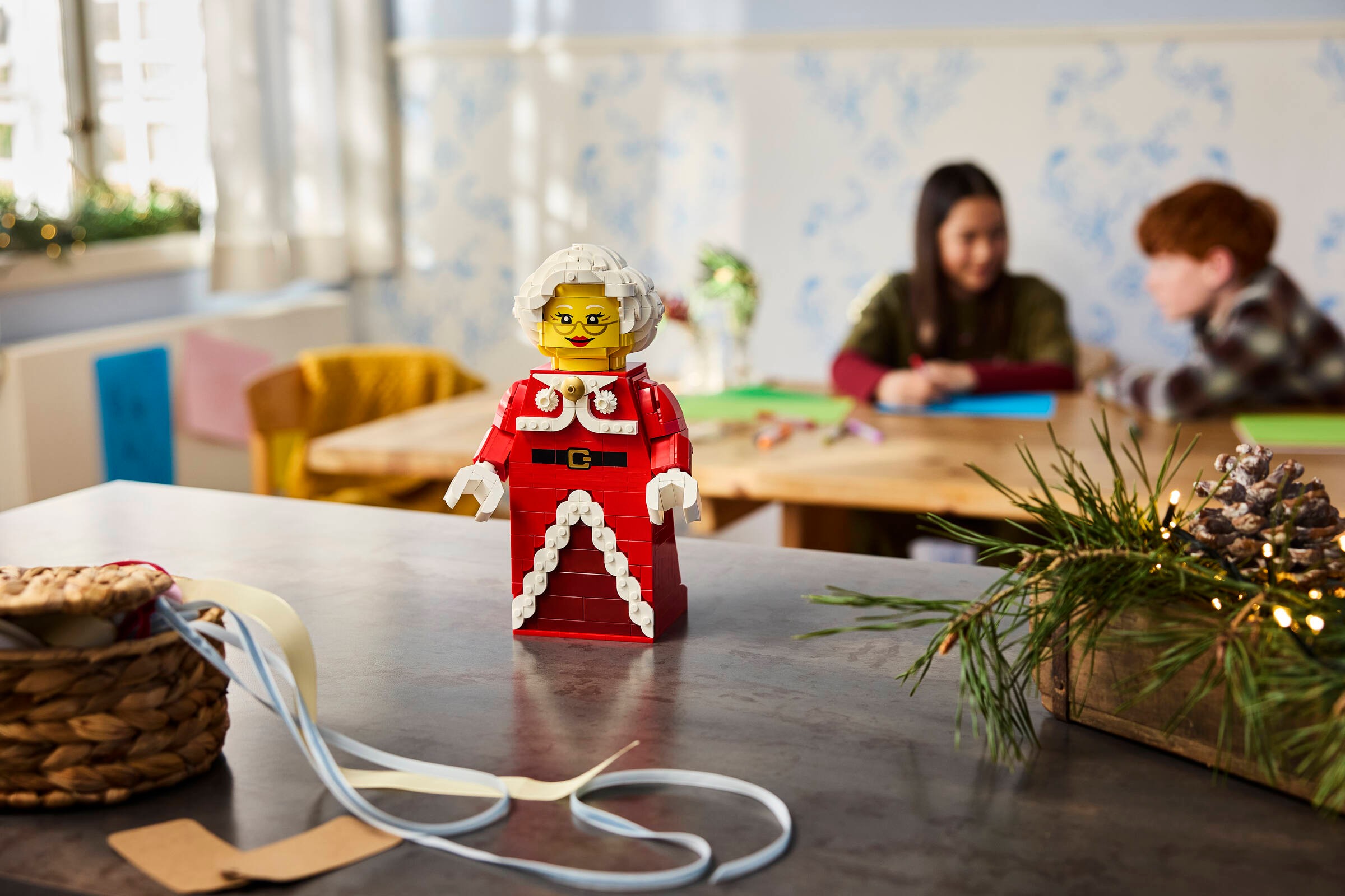 Up-Scaled Mrs. Claus Minifigure — 8