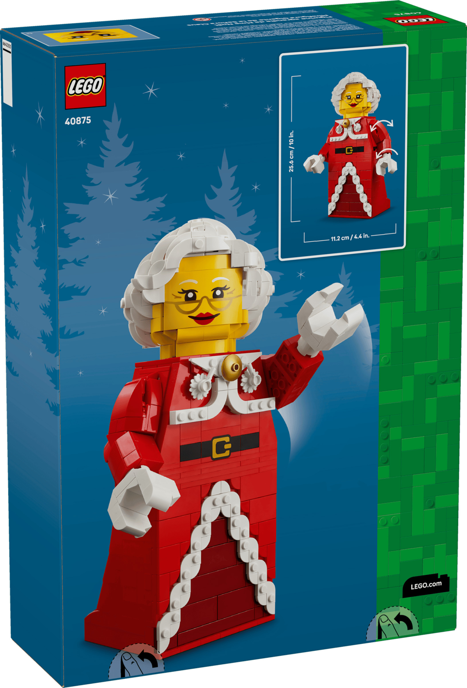Up-Scaled Mrs. Claus Minifigure — 9