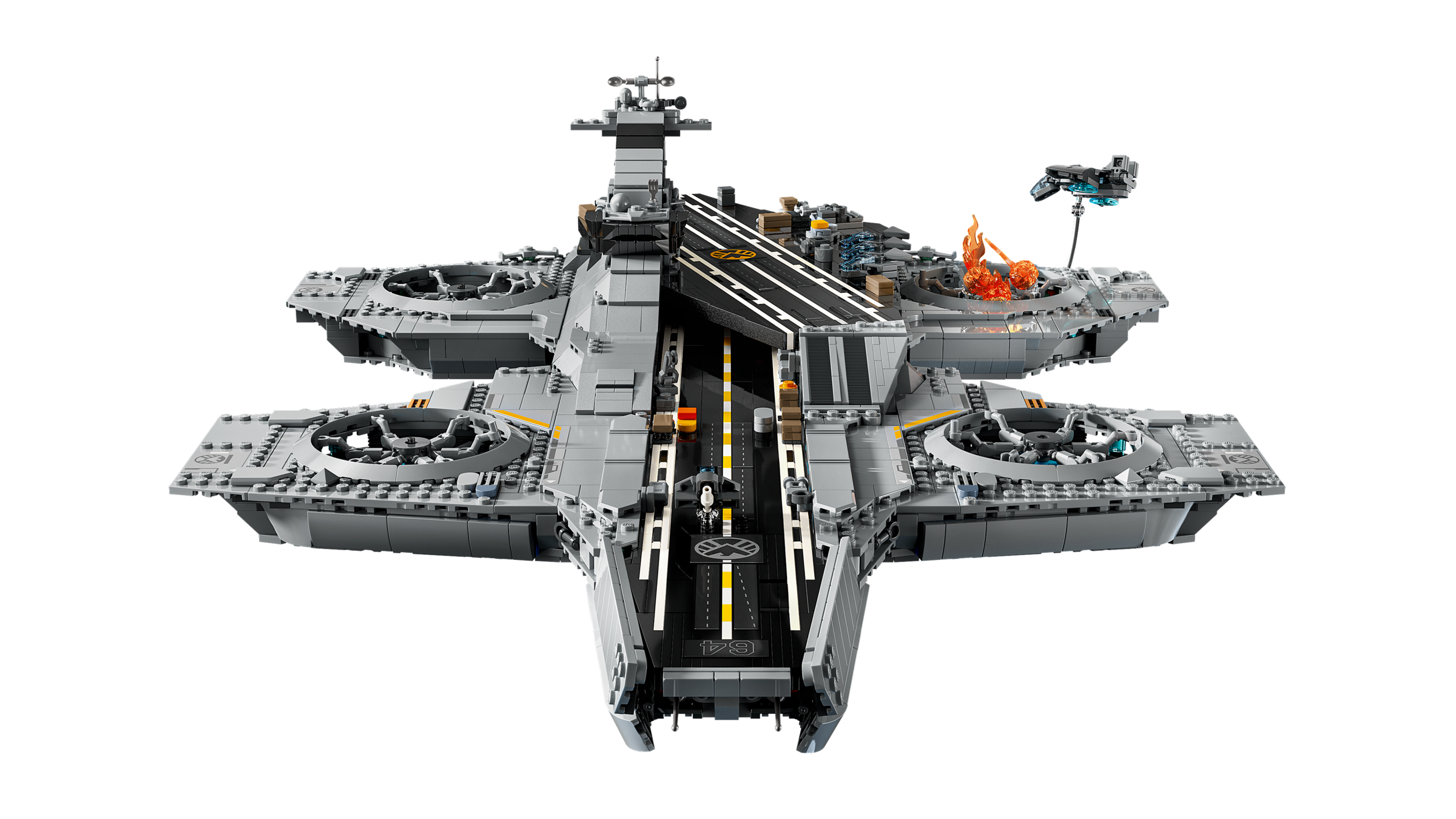 LEGO Marvel 76354 S.H.I.E.L.D. Helicarrier runway