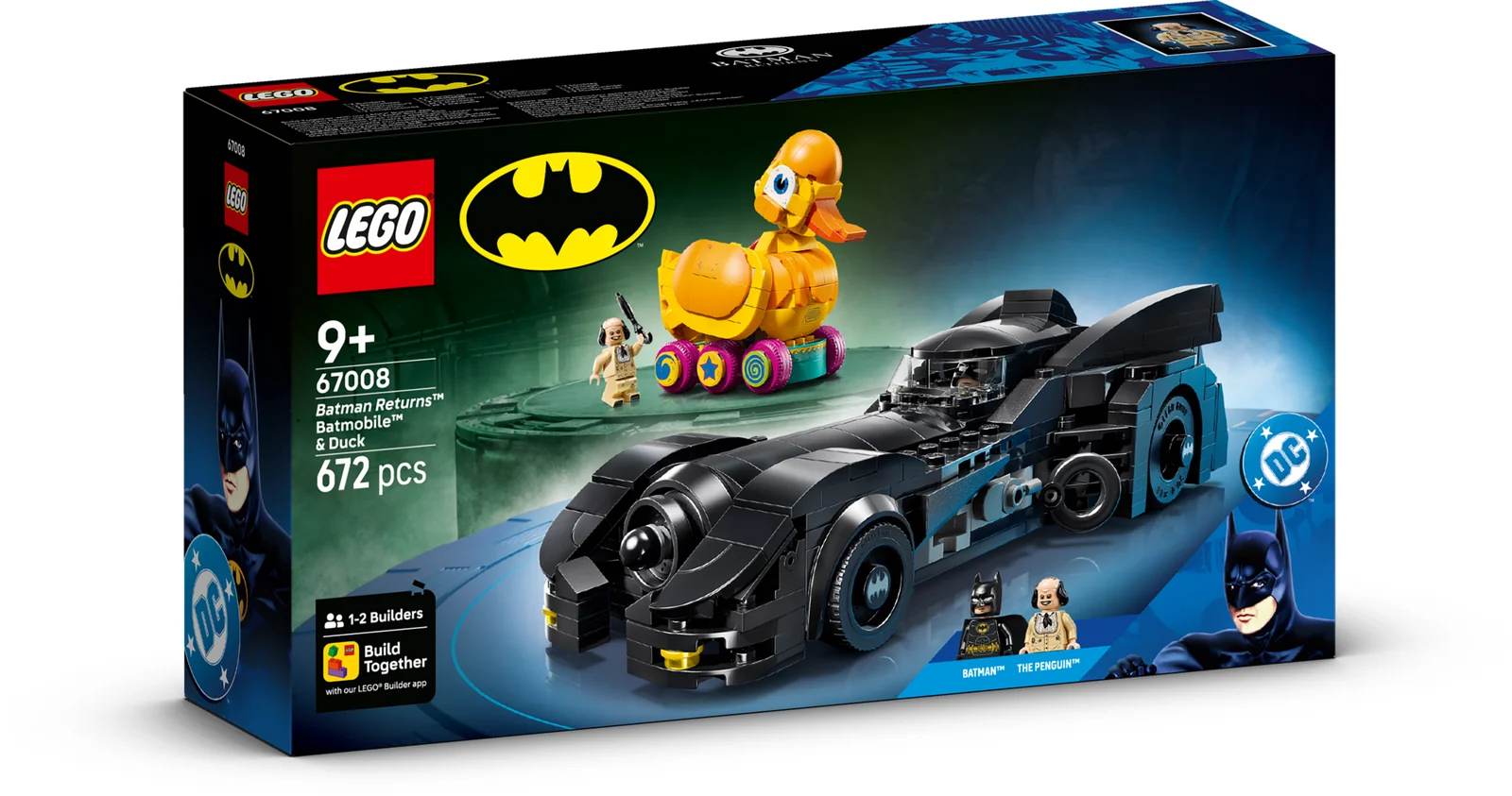 LEGO 67008 Batman Returns Batmobile & Duck box