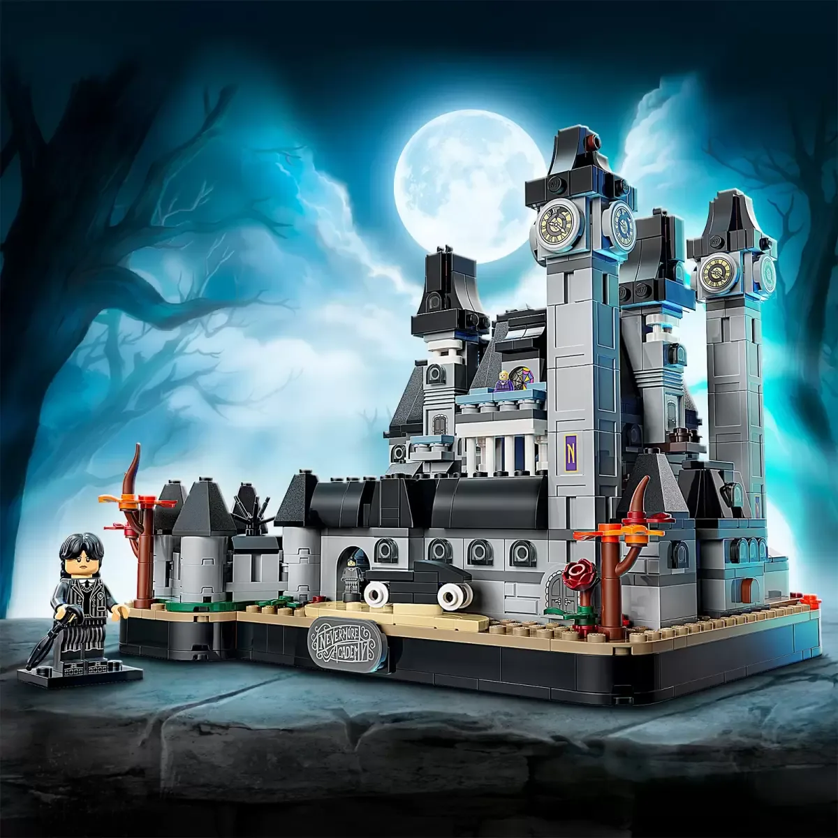 Nevermore Academy back view