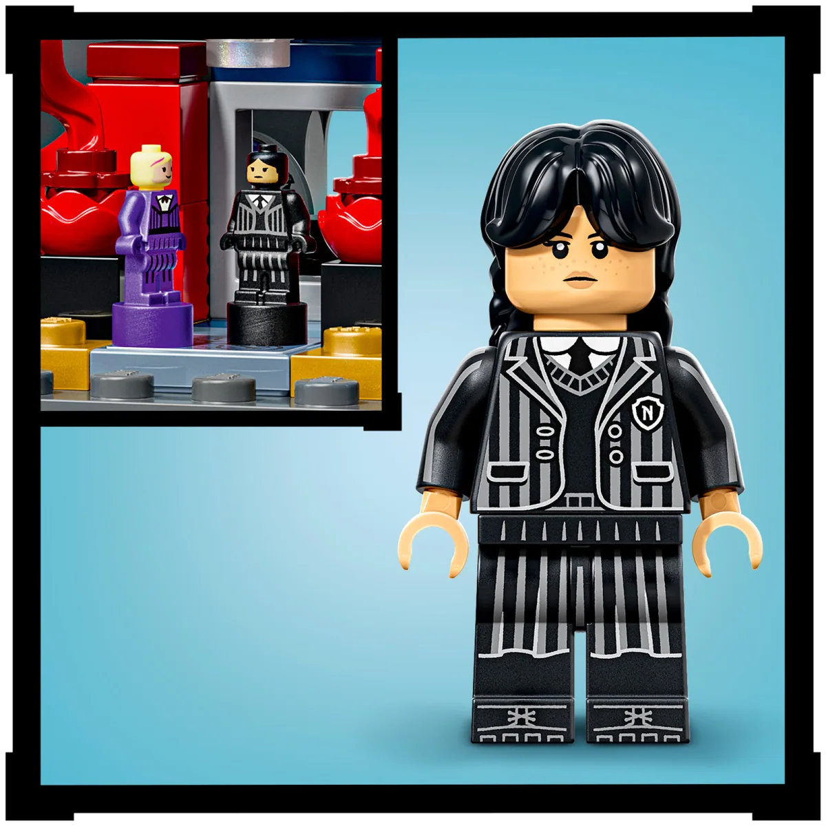 First Wednesday Addams minifigure