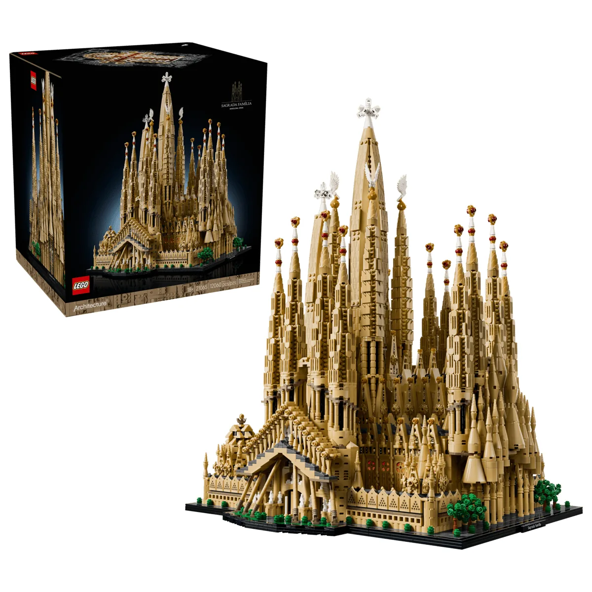 LEGO 21065 Sagrada Família towers