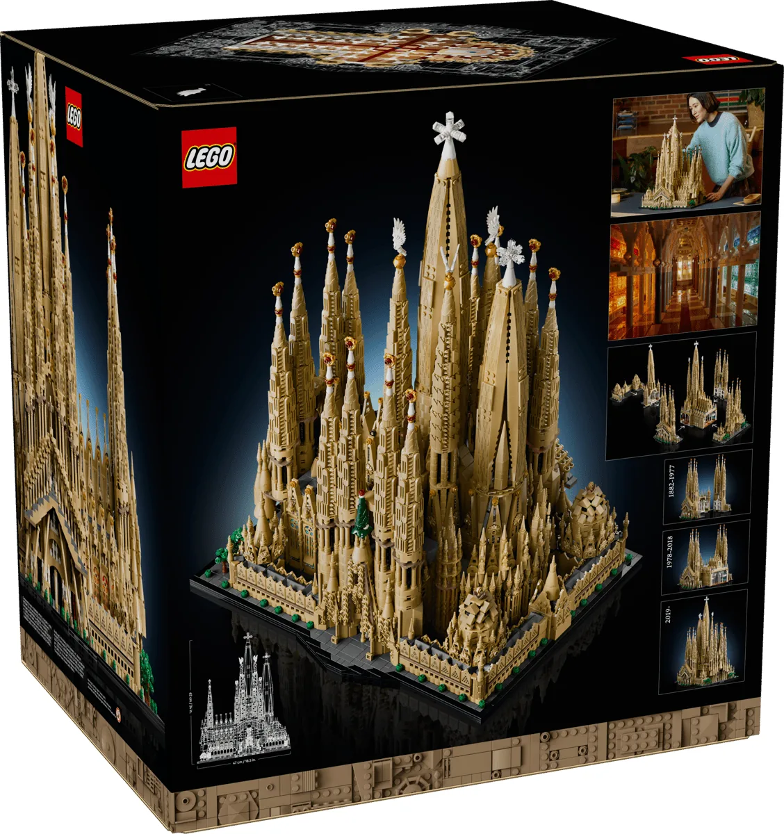 LEGO 21065 Sagrada Família packaging