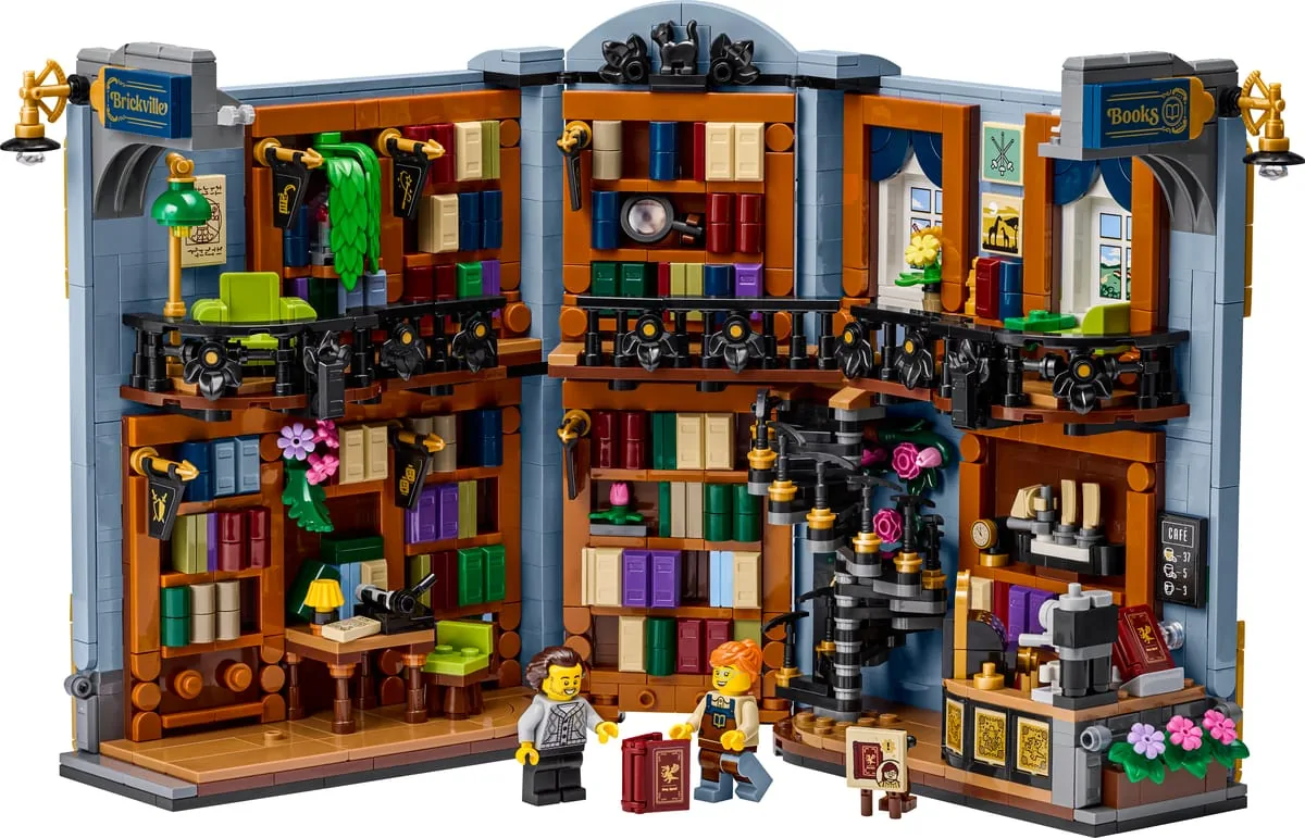 LEGO 11379 Buchladen: Buchstütze – 1.690 Teile