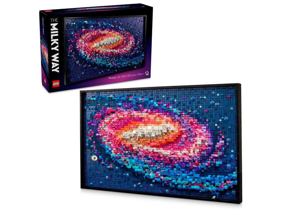 LEGO Art The Milky Way Galaxy (31212) Price in Europe — 30% Off, and the €117.64 Low Just Ended