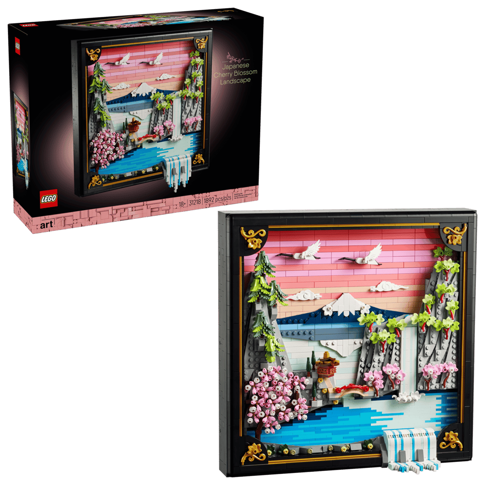 LEGO Japanese Cherry Blossom Landscape (31218) Price in Europe — €79.99, a Third Off